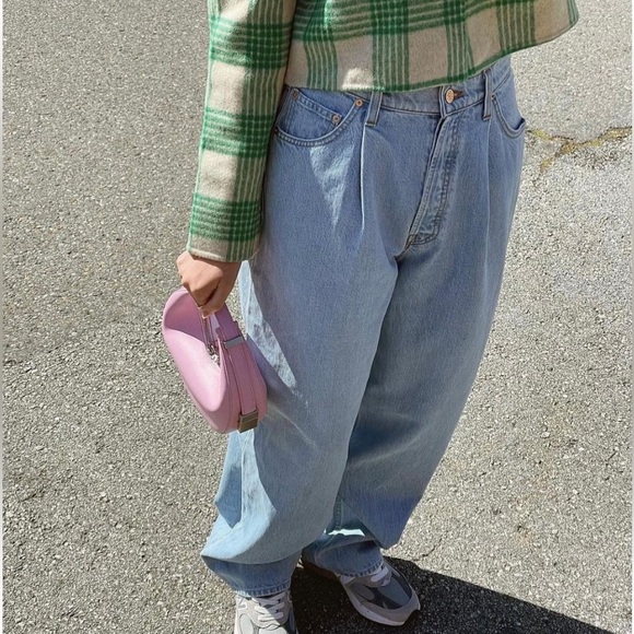 NWT MOTHER DENIM SNACKS THE FUN DIP UTILITY PUDDLE - Picture 3 of 14